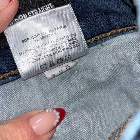 Express Modern Straight Blue Jeans Women’s 4 Classic Clean Contemporary Normcore - Picture 7 of 10